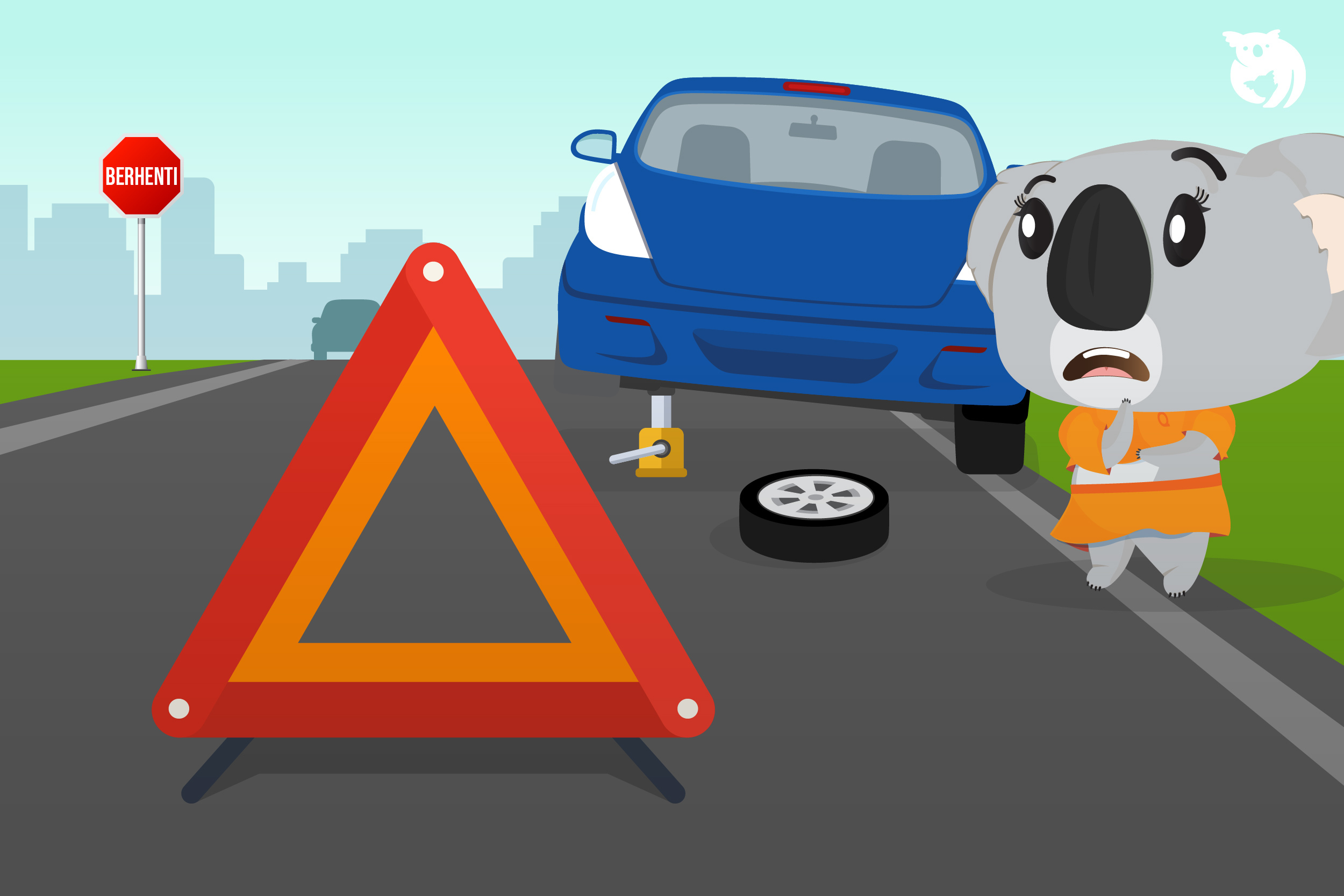 Kereta Rosak Tepi Jalan? Ini yang Perlu Dilakukan