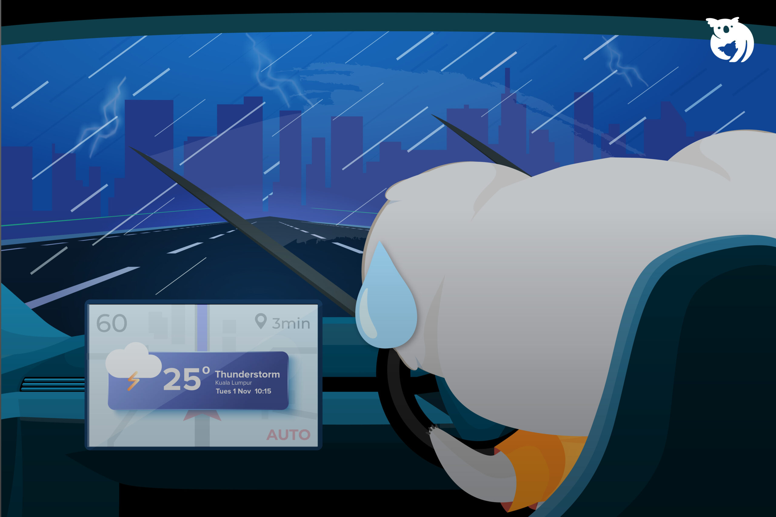 Insurans Kereta Banjir: 5 Tips Memandu Ketika Hujan dengan Selamat